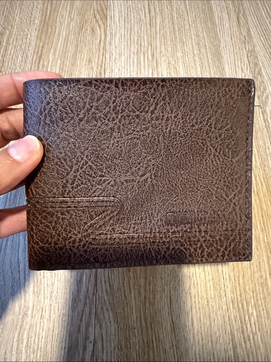 Moon Grass Other - Moon Grass Brown Leather Men’s Wallet NIP